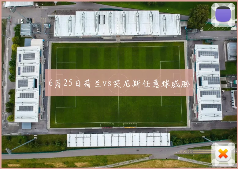 6月25日荷兰vs突尼斯任意球威胁